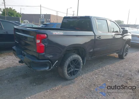 2022 Chevrolet Silverado 1500 4Wd Short Bed Lt Trail Boss z USA, uszkodzony, nr VIN 3GCUDFED6NG690473